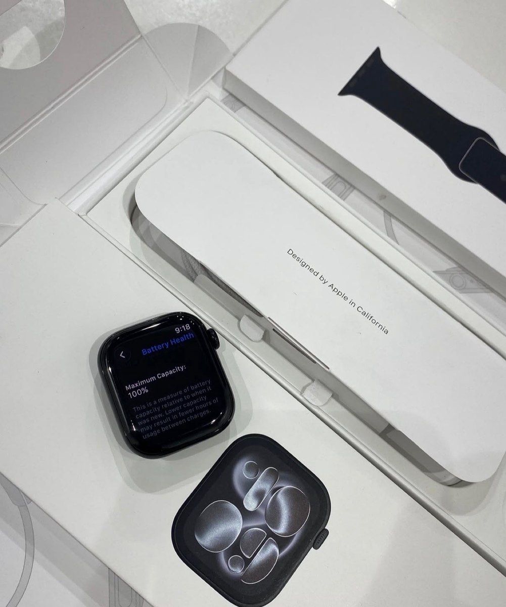Apple Watch Series 11 Titanium Natural 46mm — Elektronika, Bakı (3)