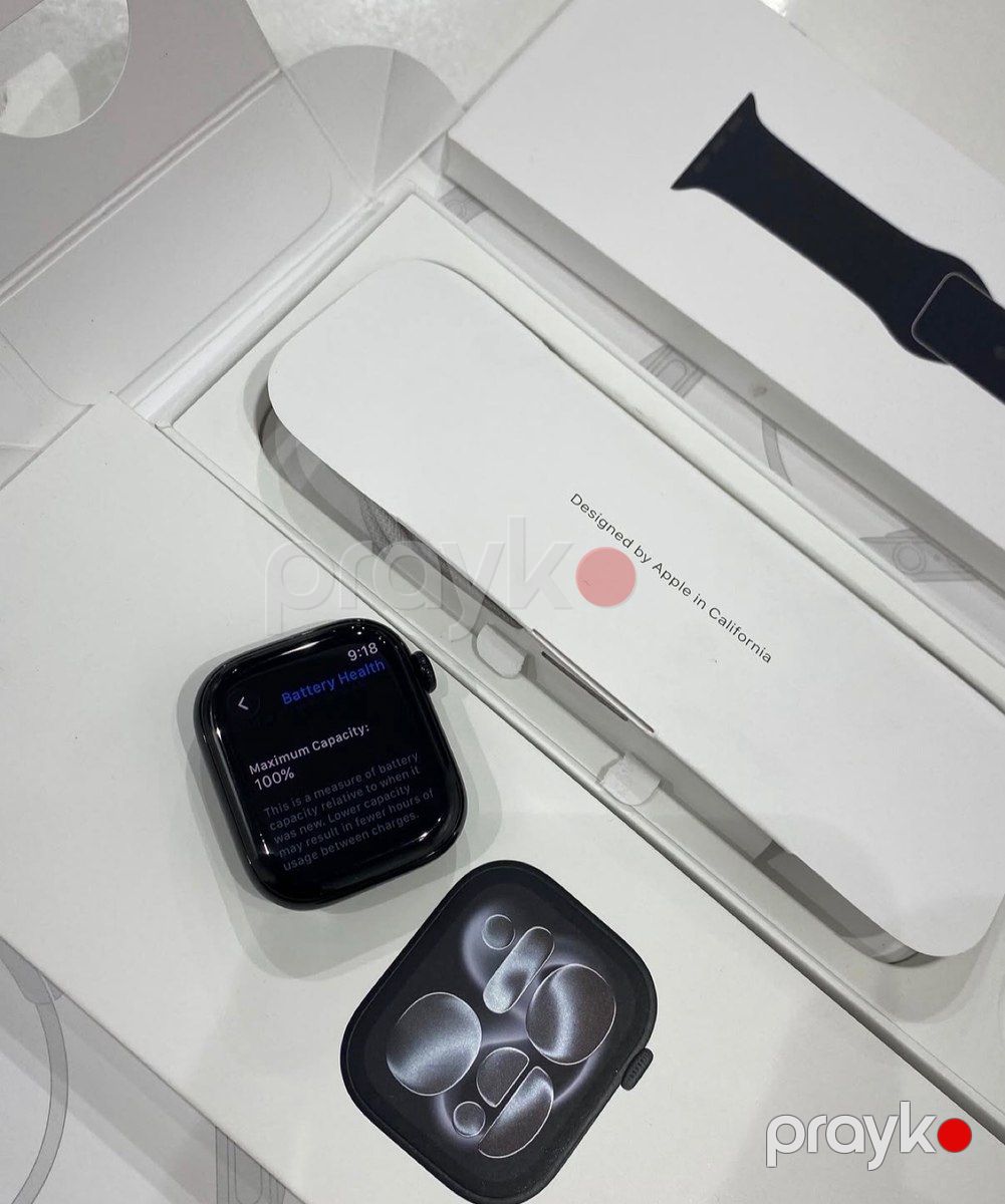 Apple Watch Series 11 Titanium Natural 46mm — Ağıllı saatlar və biləkliklər, Bakı (5)