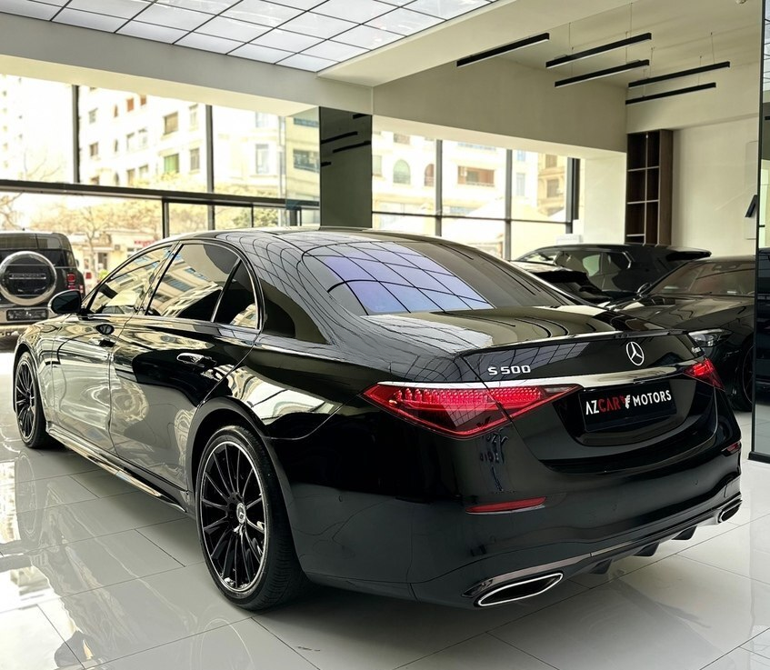 Mercedes S 500 4MATIC, 2023 il, 41000 km — Avtomobillər, Bakı (8)