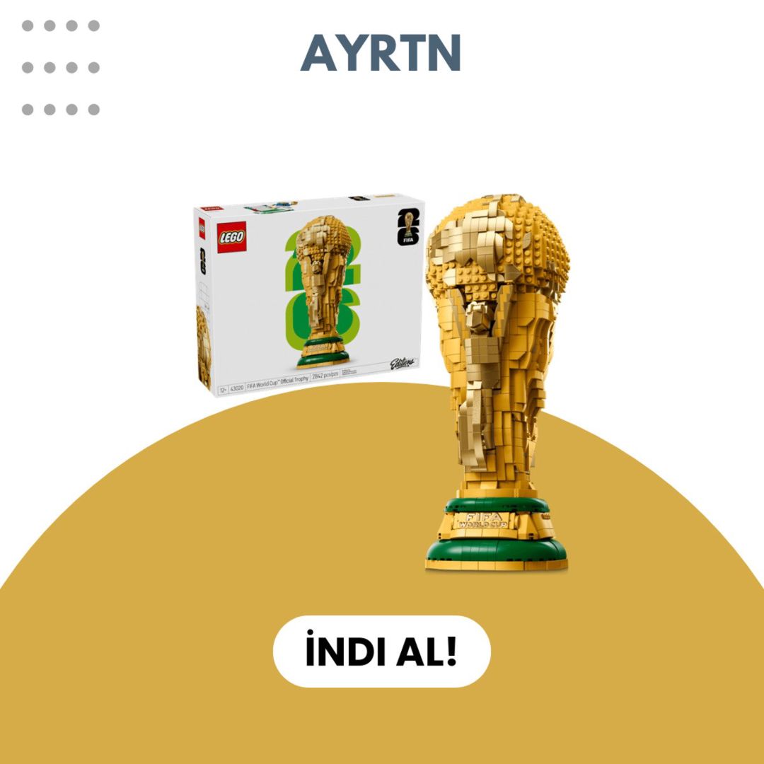LEGO® Editions FIFA World Cup™ Official Trophy (43020) — Oyuncaqlar, Bakı
