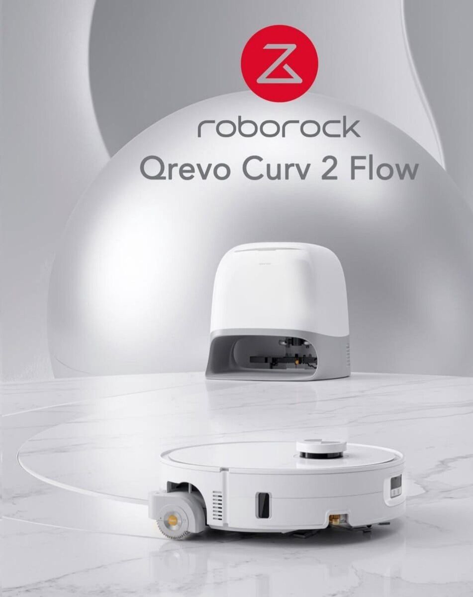 Robot tozsoran Qrevo Curv 2FLow — Mallar, Bakı