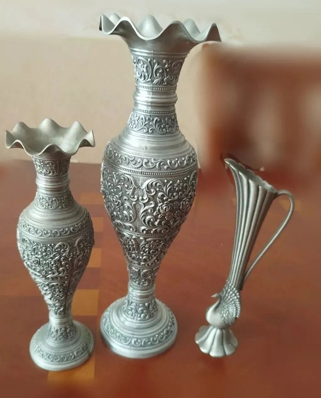 Vaza dəsti, Metal