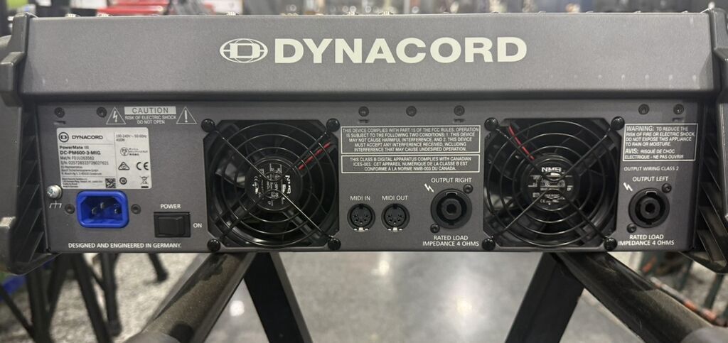 Dynacord PowerMate 600-3 active mixer satılır. Almaniya istehsalıdır — Mallar, Masazır (4)