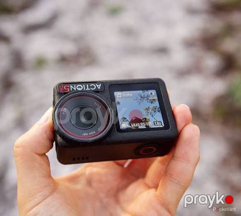 DJI Osmo Action 3 aksion kamerası - Kompakt və möhkəm korpus, ön və — Bakı