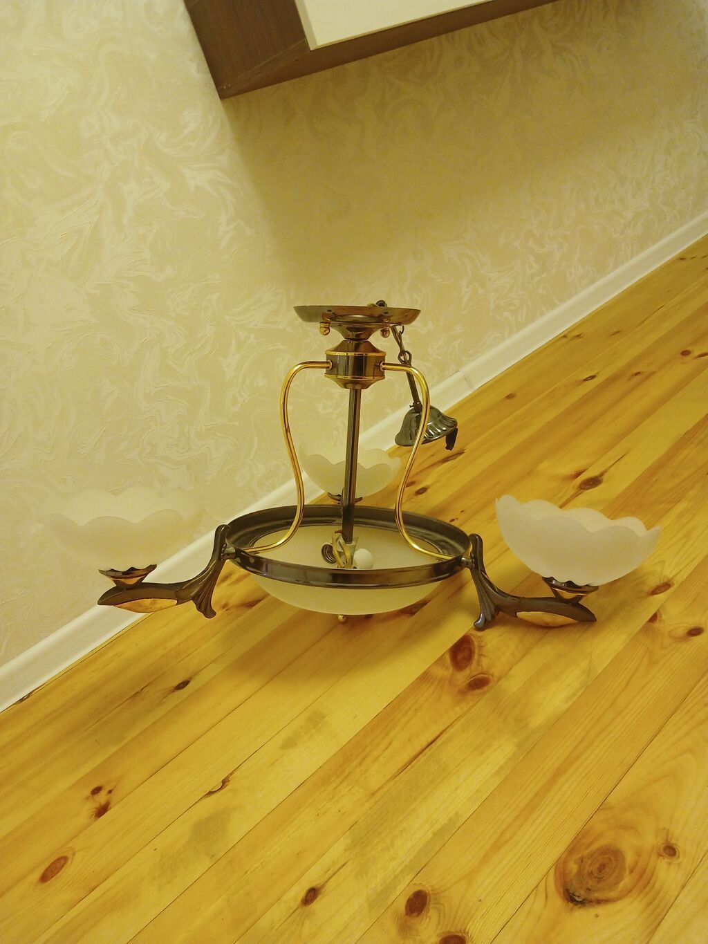 Çılçıraq, 5 lampa, Metal — İşıqlandırma, Digah