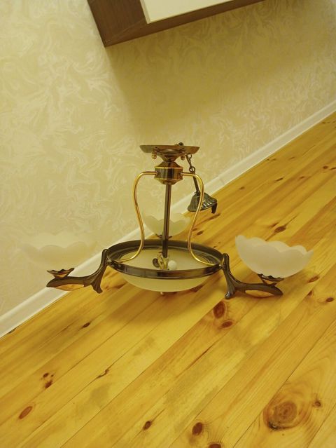 Çılçıraq, 5 lampa, Metal