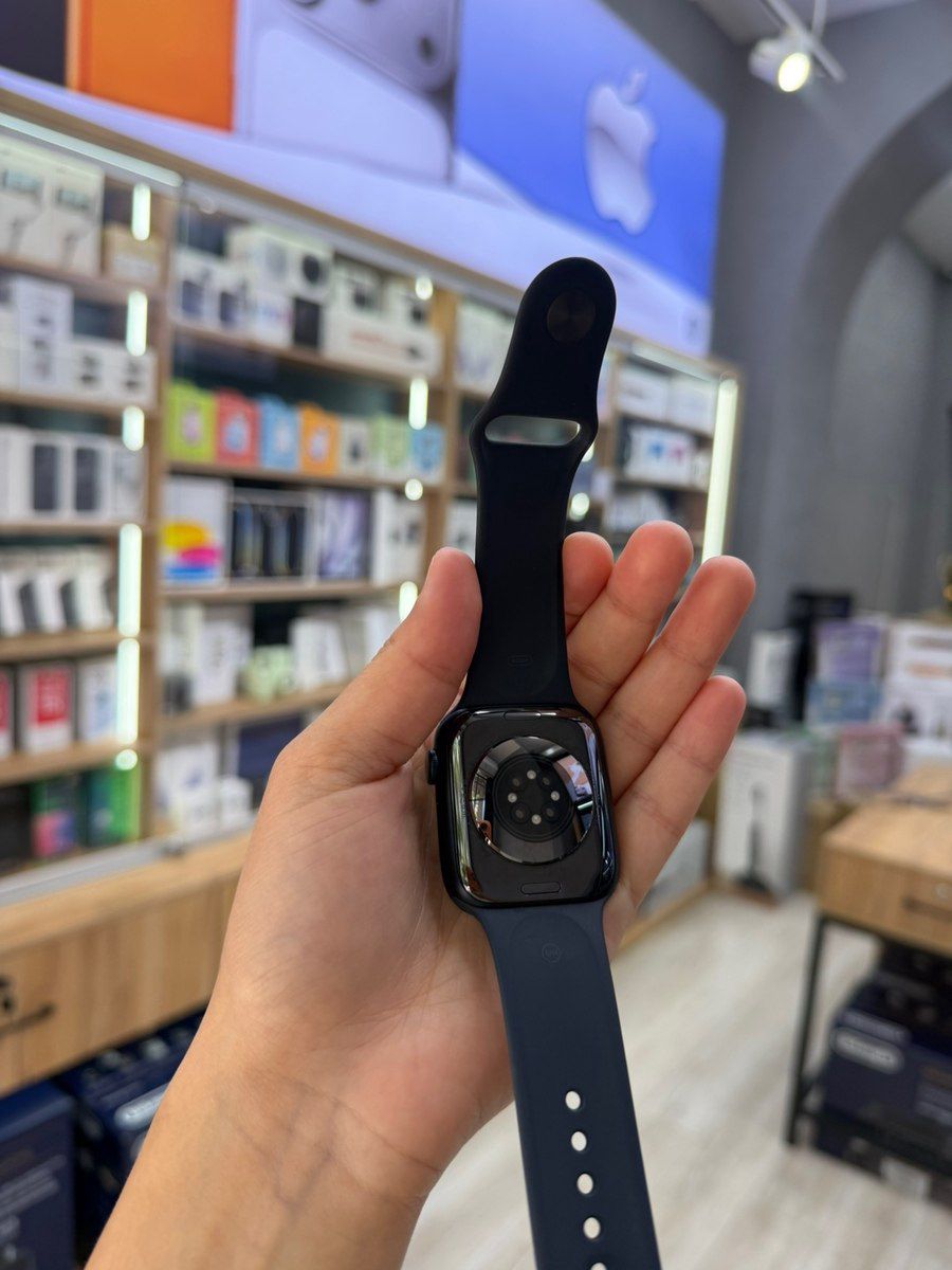 Apple Watch Series 7 Aluminum Midnight 45mm — Elektronika, Bakı (5)