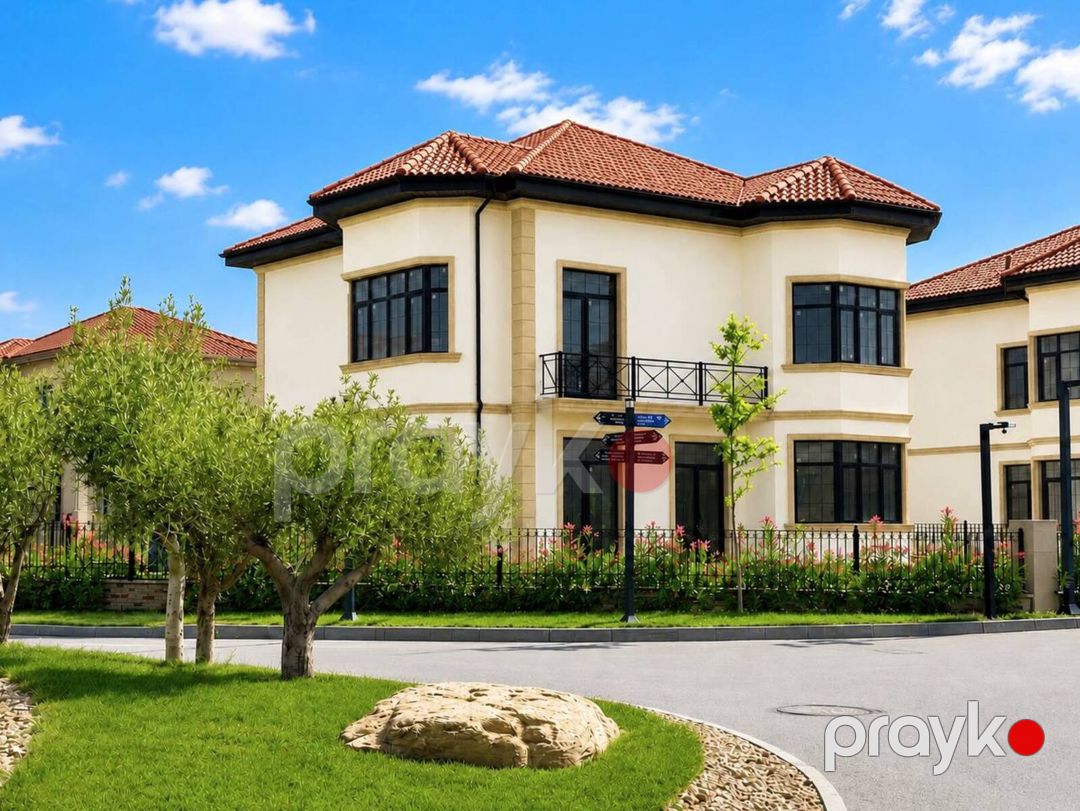 Satılır 8 otaqlı həyət evi/bağ evi 390 m² — Ev, villa, Bakı (4)