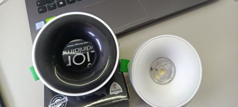 LED spot işıq quraşdırma seti (gövdə + COB lamp) - Tavan üçün