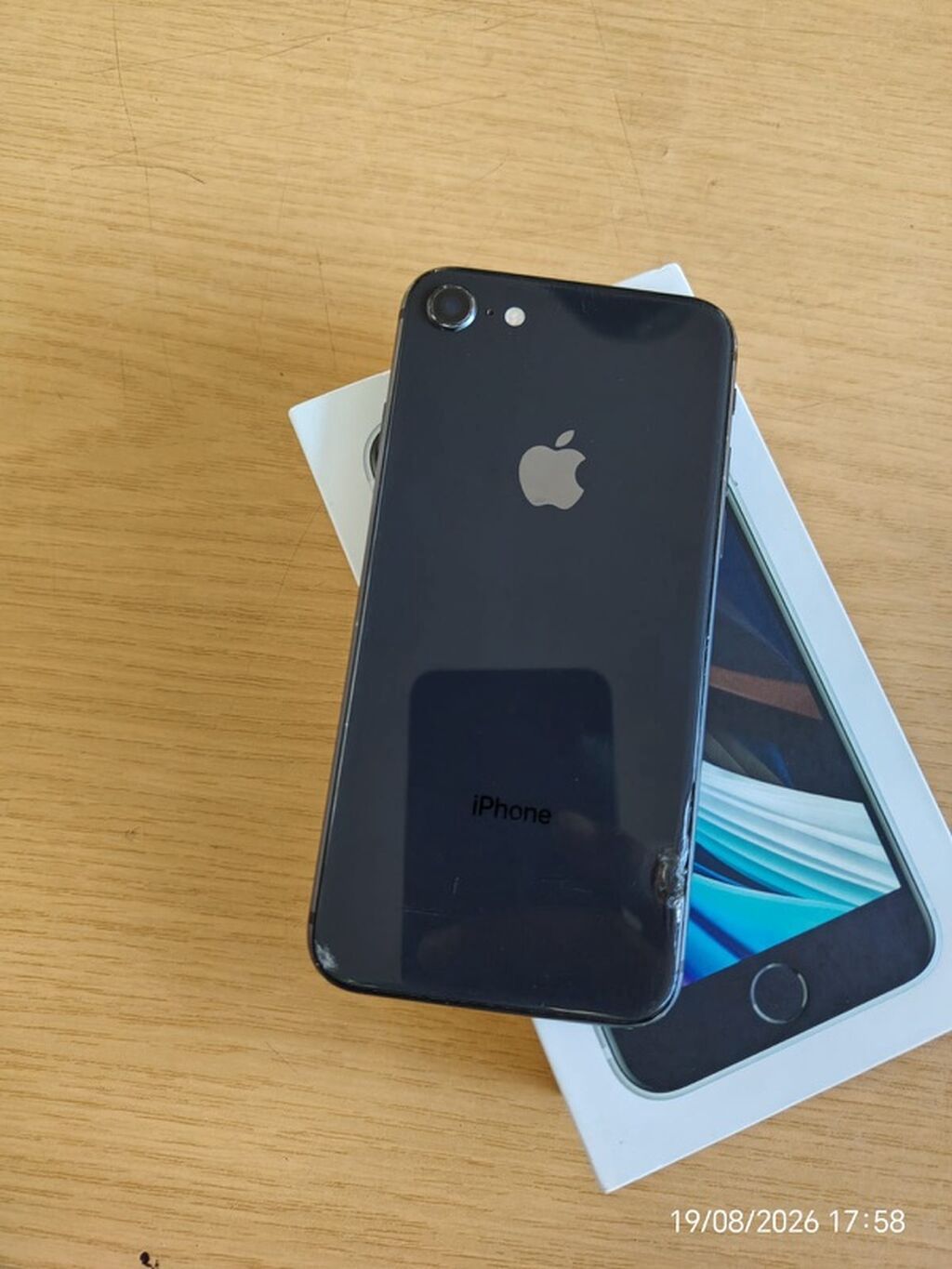 IPhone SE 2020, Qara, Barmaq izi — Apple iPhone, Bakı (2)
