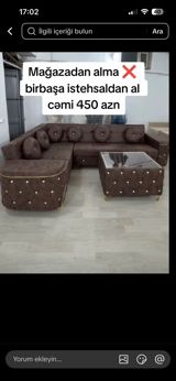 Künc divan dəsti – klassik və rahat dizayn - Künc L-şəkilli divan — Мебель