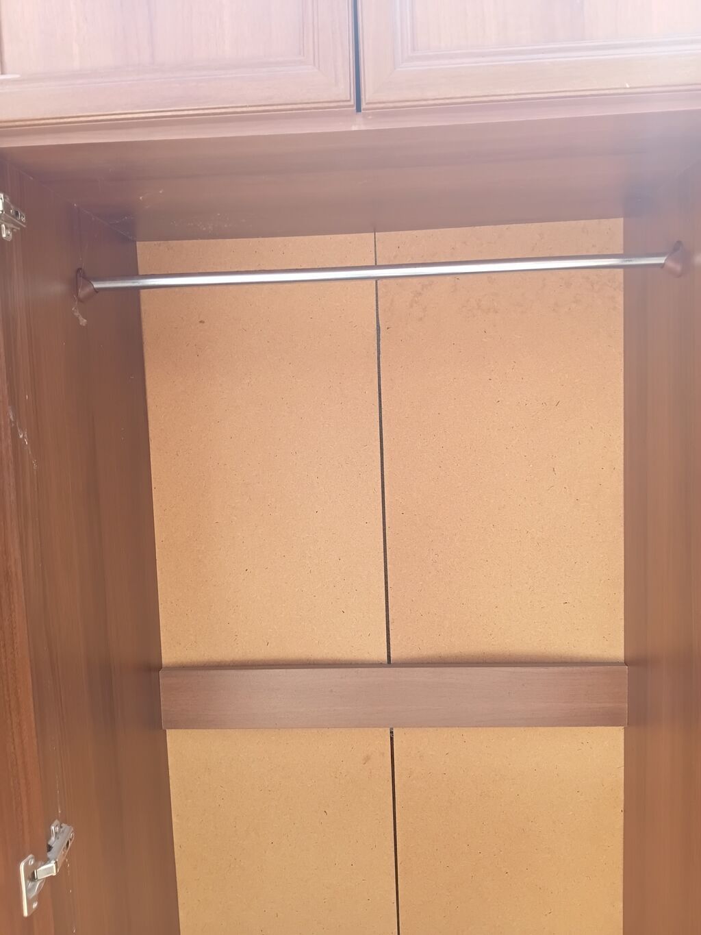 Iki bölməli paltar şkafı - Material: ağac teksturalı laminat/MDF - — Mebel, Bakı