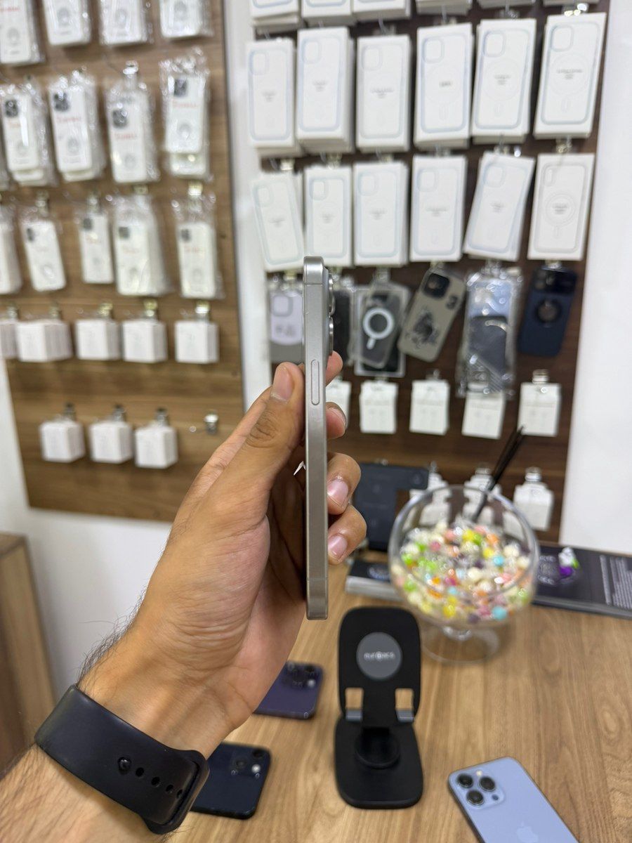 Apple iPhone 15 Pro Natural Titanium 128GB/8GB — Smartfonlar, Bakı (2)