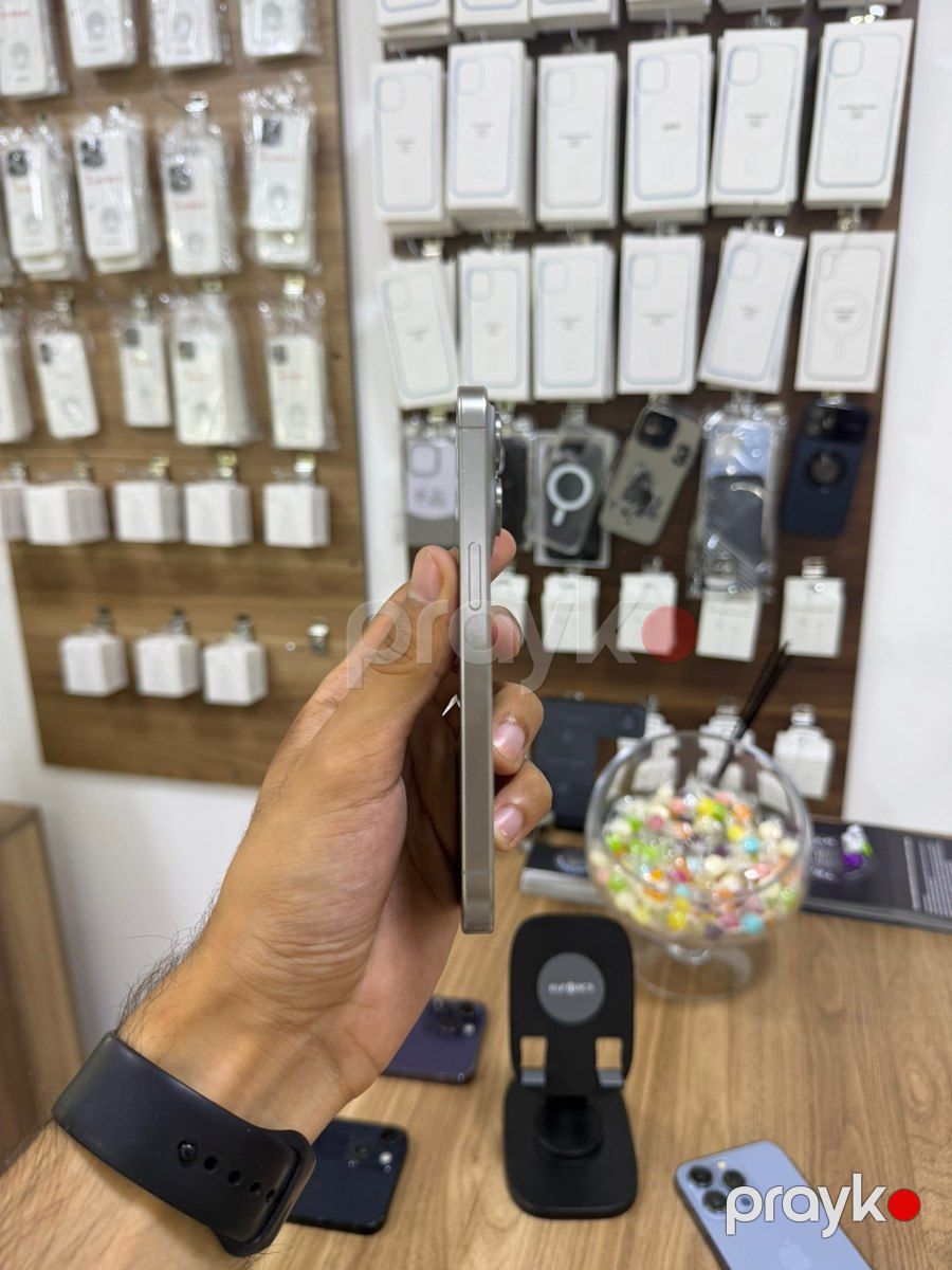Apple iPhone 15 Pro Natural Titanium 128GB/8GB — Smartfonlar, Bakı (2)