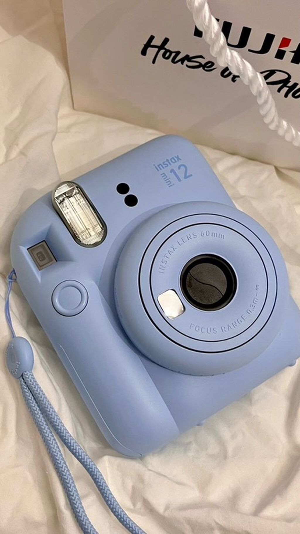 Fujifilm Instax Mini 12 – ani fotoaparat - Rəng: açıq mavi (Pastel — Elektronika, Bakı