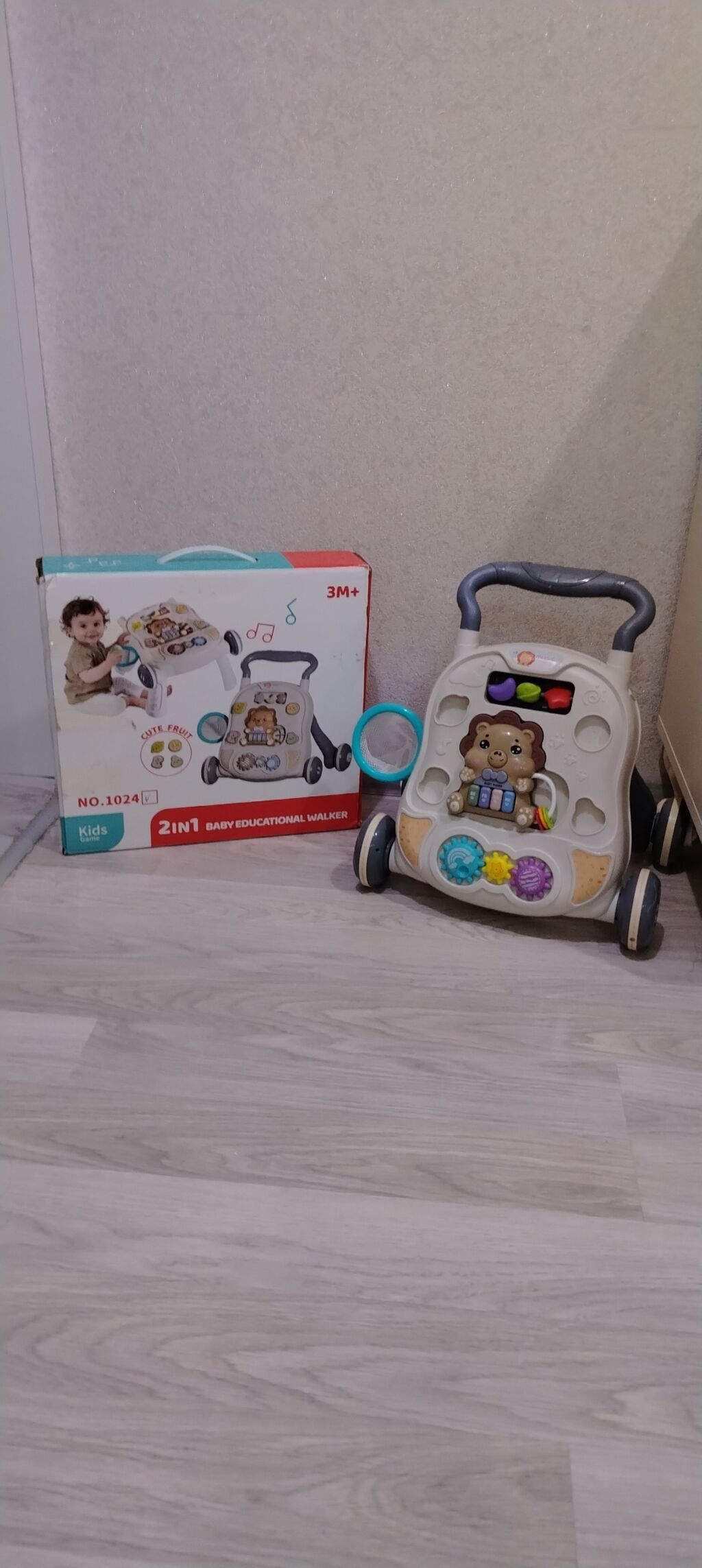 2‑in‑1 Uşaq Gəzdirici və İnkişafetdirici Oyuncaq (3M+) - Model