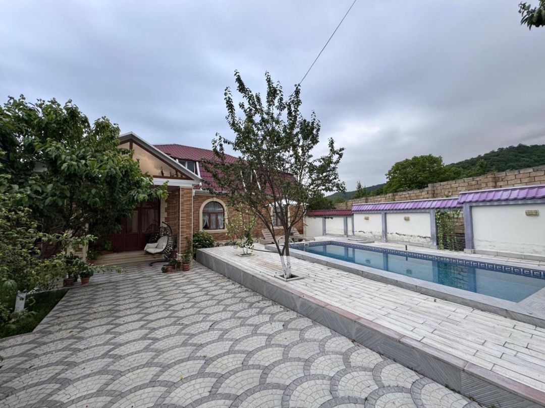 İcarəyə verilir 3 otaqlı həyət evi/bağ evi 150 m² — Ev, villa, Qəbələ (3)