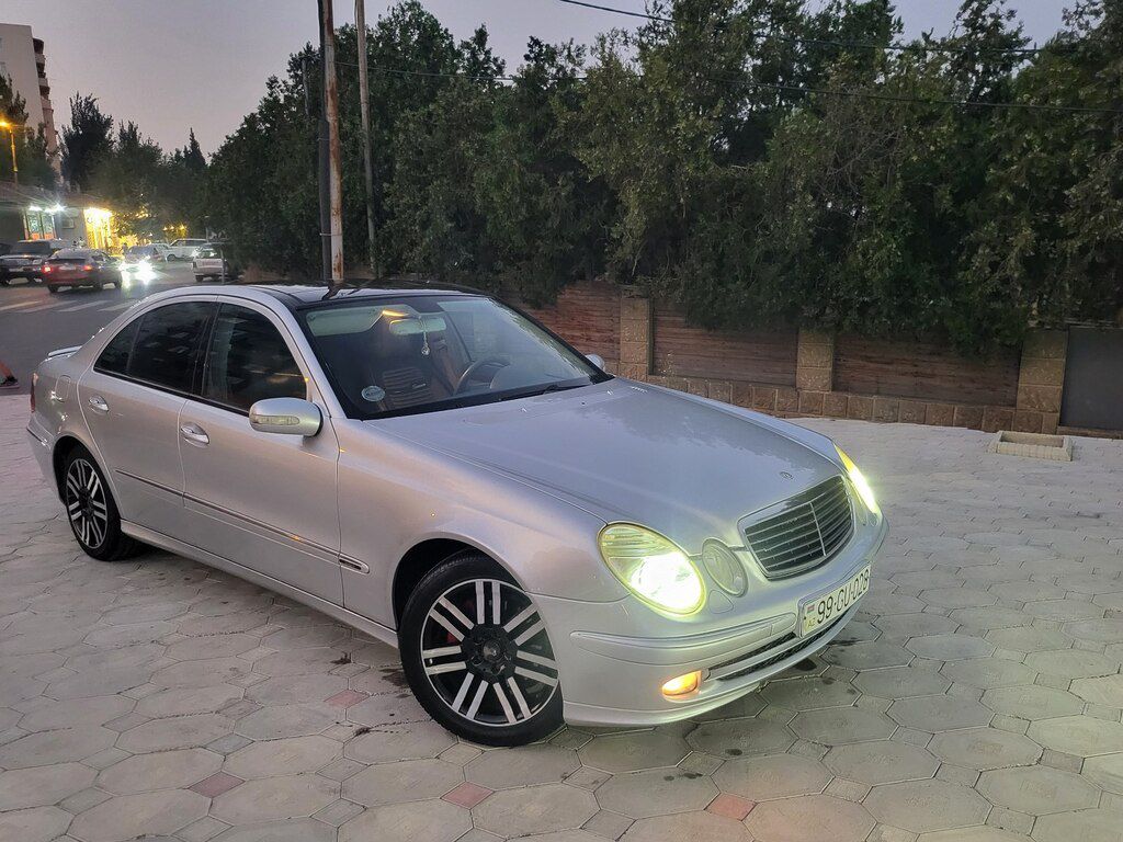 Mercedes E 270, 2.7 L, 2002 il, 538 261 km — Avtomobillər, Bakı