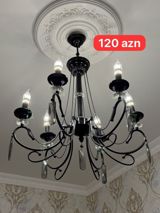 Çılçıraq, 6 lampa, Metal — İşıqlandırma