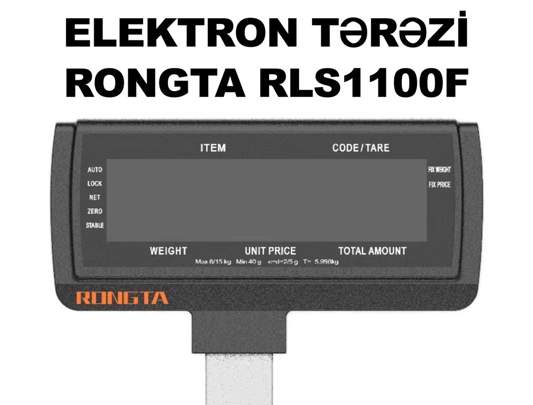 Market tərəziləri RONGTA RLS1100F — Biznes və avadanlıq, Bakı (3)