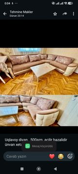 Uqlavoy divan. 500azn. acilir bazalidir ünvan xetai (2391)*Tehi — Ürünler