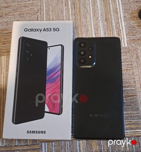 Samsung Galaxy A53 5G, 256 GB, rəng - Qara, Barmaq izi