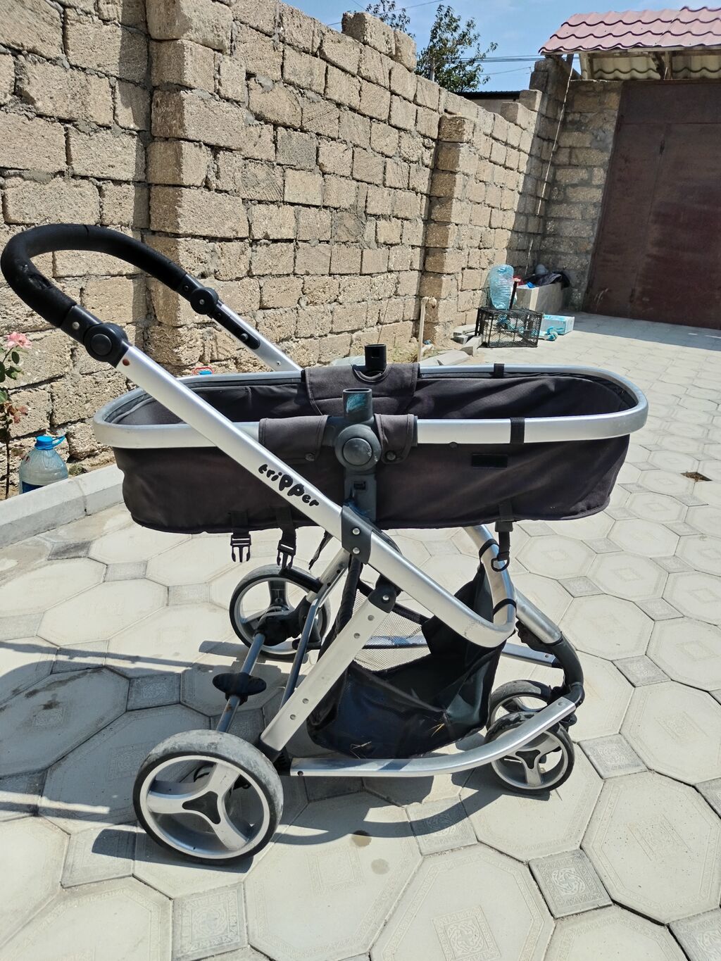 Uşaq arabası – 4 təkərli, alüminium gövdəli model. - Brend: Ripper — Mallar, Bakı
