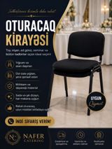 ISO oturacaq icarəsi — Nafer Catering