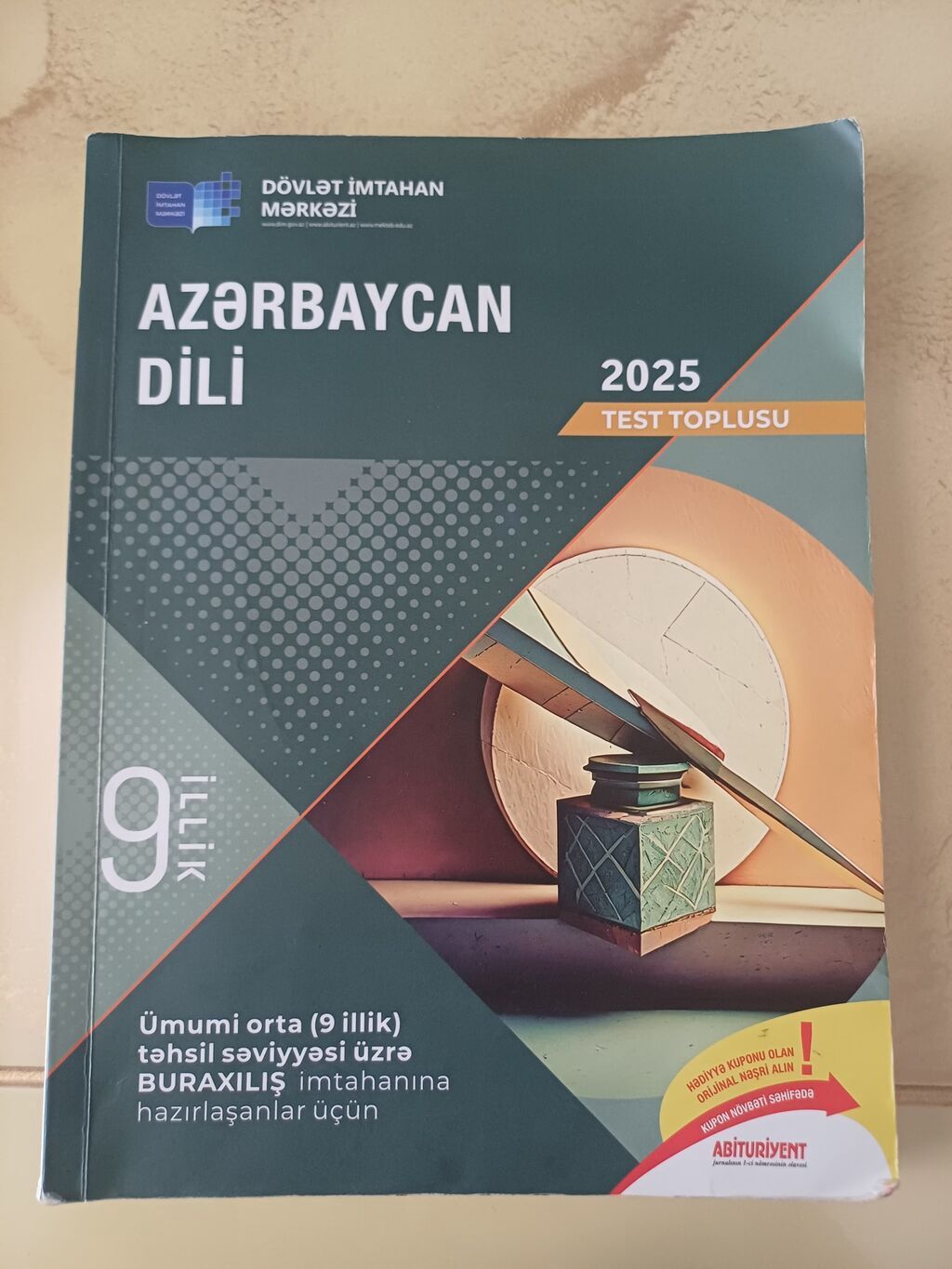 Məhsul: “Azərbaycan dili – 2025 Test Toplusu” (9 illik) Təsvir: - — Kitablar və jurnallar, Xırdalan