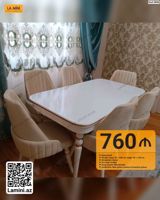 Masa dəsti – elegant və funksional dizayn - Masa: Açıq ölçü 90×200 — Furniture