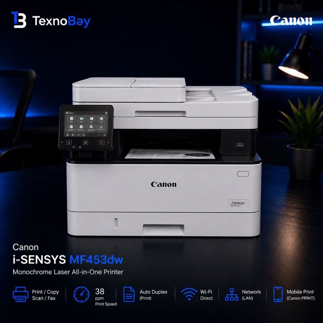 Canon 453 şəbəkə Printeri — Elektronika, Bakı