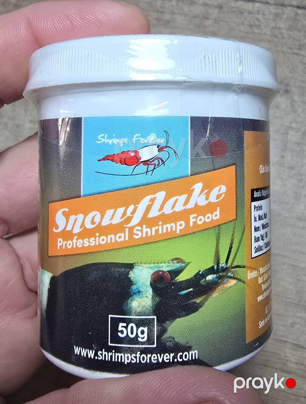 Profesional krevetka yemləri Shrimps Forever Barley Mix 50g - Tərkib — Heyvanlar, Bakı (4)