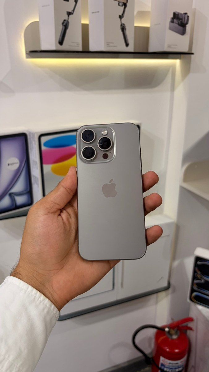 Apple iPhone 15 Pro Natural Titanium 128GB/8GB — Mallar, Bakı