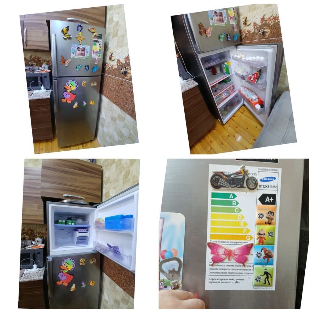 Aynur92👑kod5351 Qiymet:350 Azn Soyuducu satilir Marka Samsung Nofrost — Soyuducular, Bakı