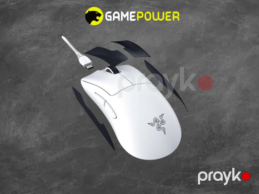 Mouse Razer DeathAdder V3 Pro White — Elektronika, Bakı (3)