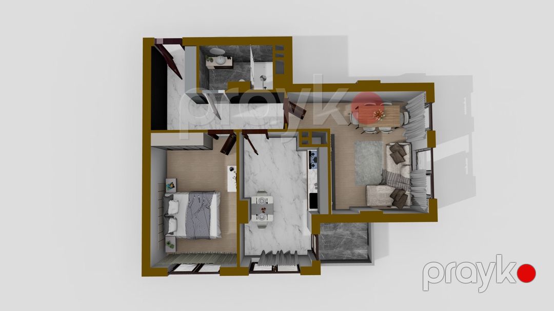Satılır 2 otaqlı yeni tikili 74 m² — Mənzil, Bakı (6)