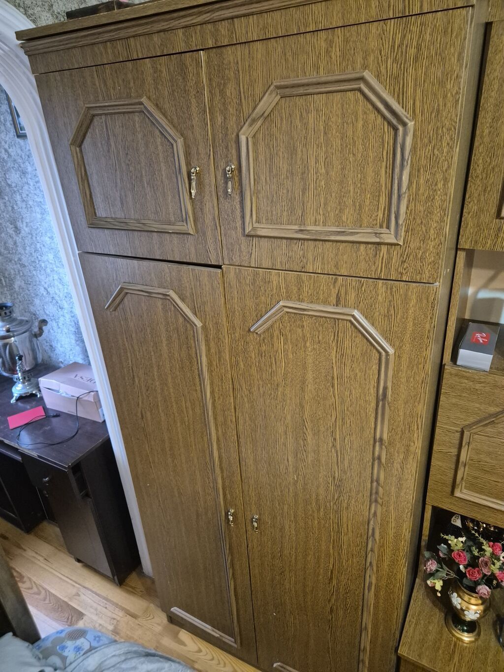 Taxta mebel dəsti - Rəng və material: Tünd palıd teksturalı — Mebel, Bakı (4)
