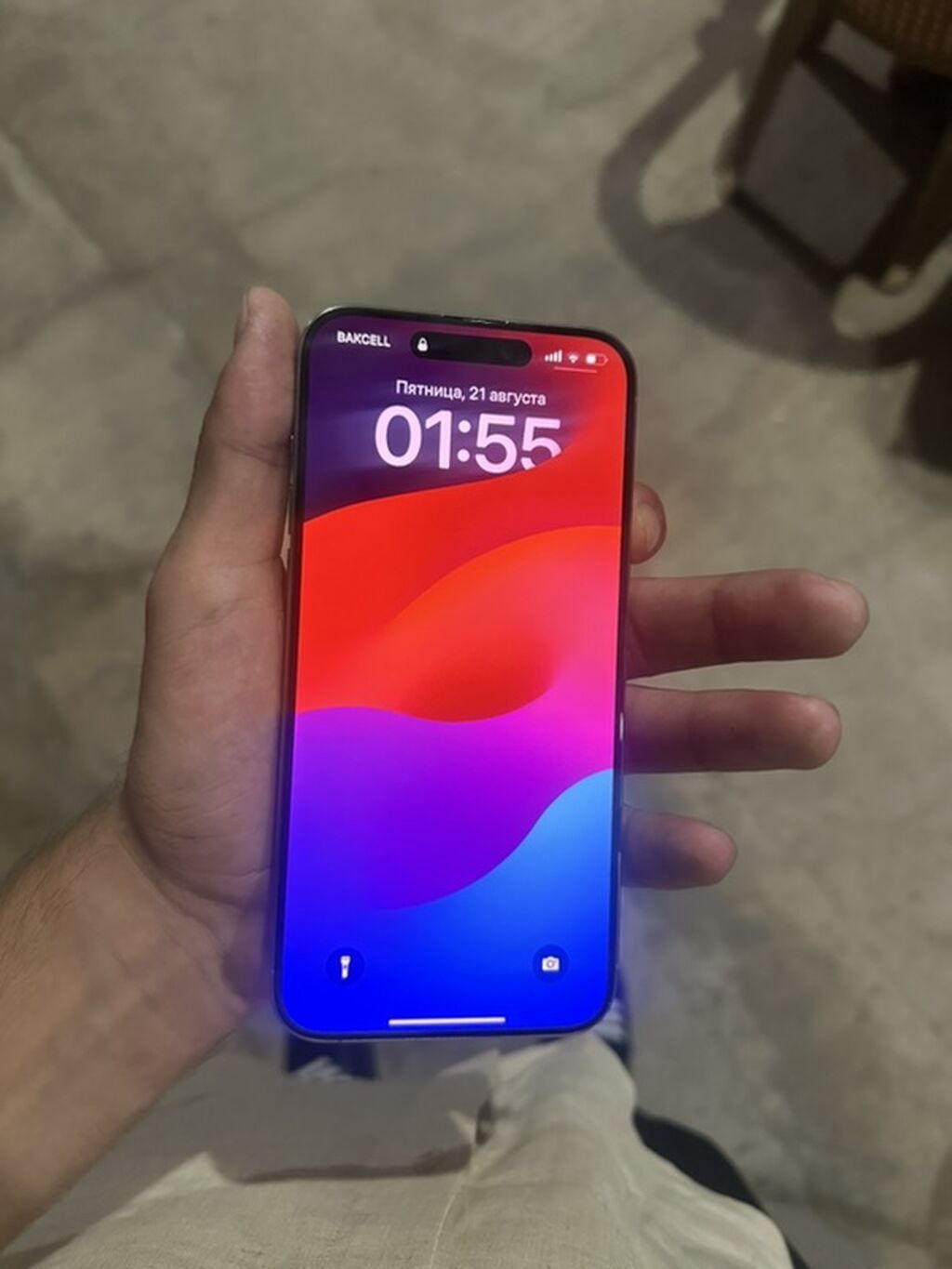 IPhone 15 Pro Max, 512 GB, Natural Titanium, Face ID — Apple iPhone, Oğuz