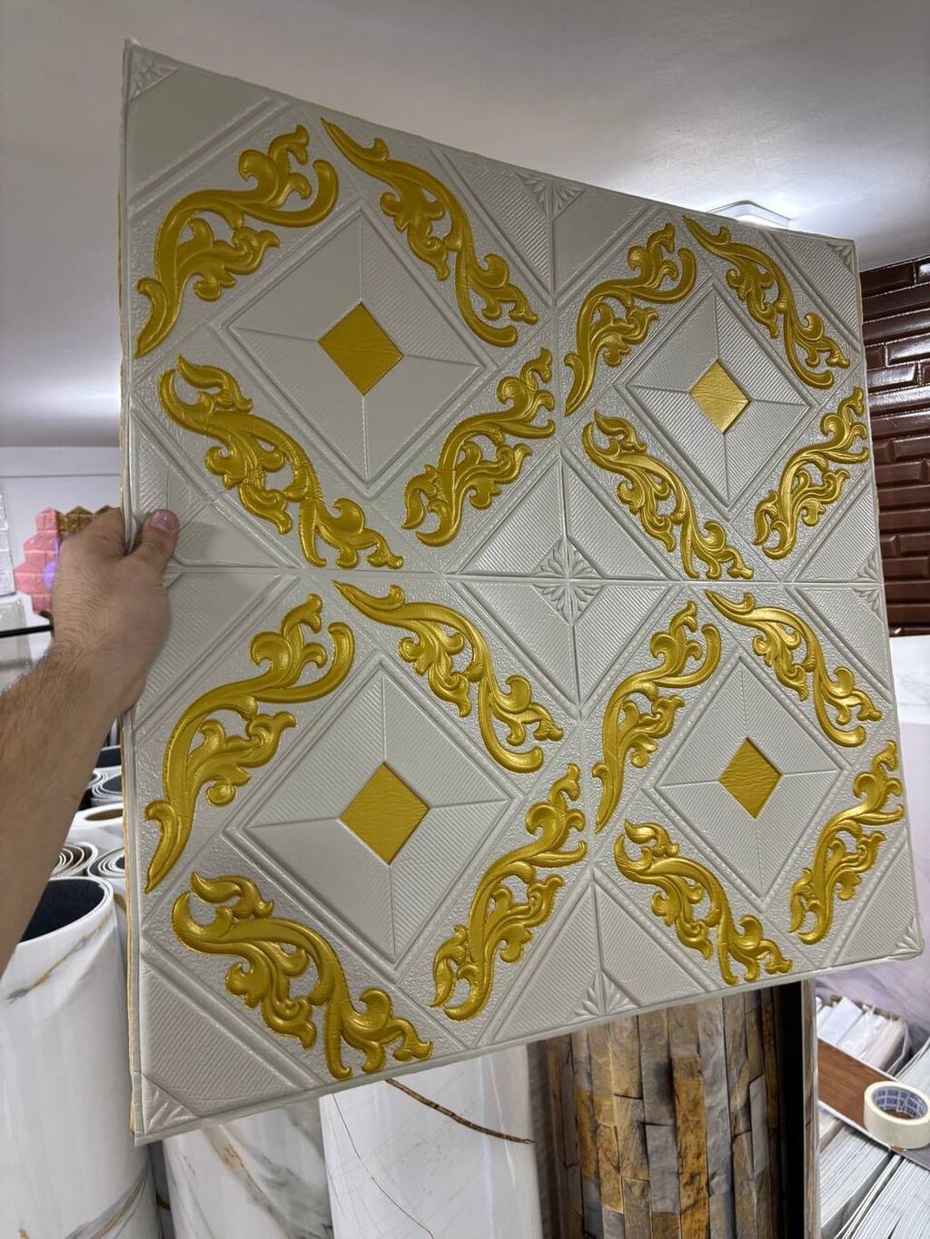 ✨ Dekorativ 3D Aboy Panellər ✨ 🇹🇷 Türkiyə istehsalı • Topdan və — Tikinti materialları, Bakı (8)