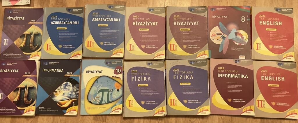 Riyaziyyat Testlər 10-cu sinif, DİM, 1-ci hissə, 2023 il