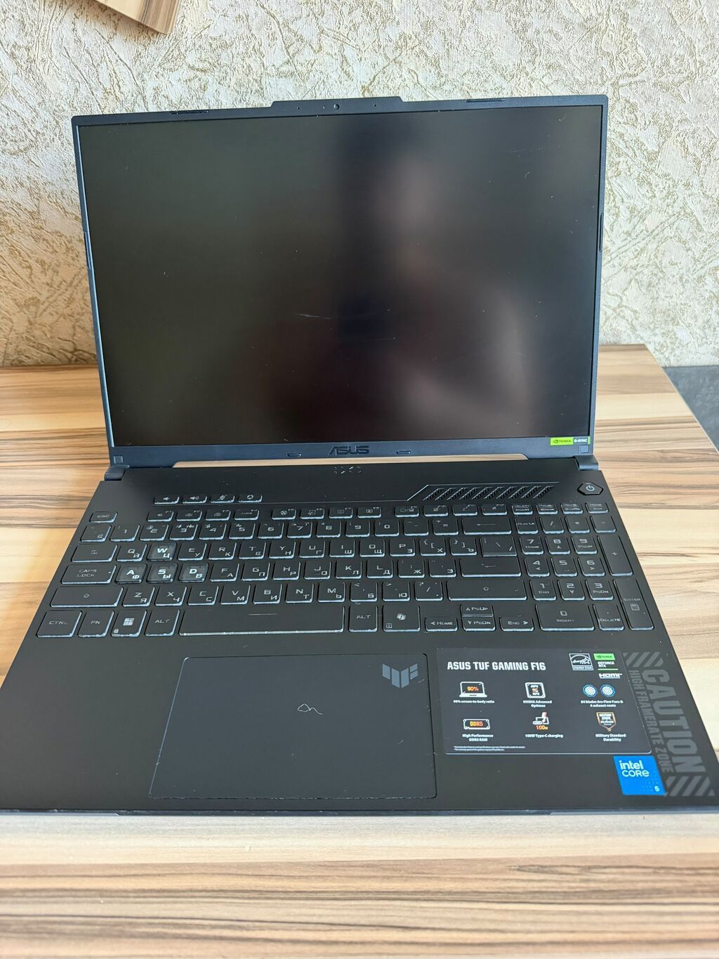 İşlənmiş ASUS TUF Gaming, 16 ", Intel Core i5, 512 GB, Ödənişli çatdırılma — Asus, Digah