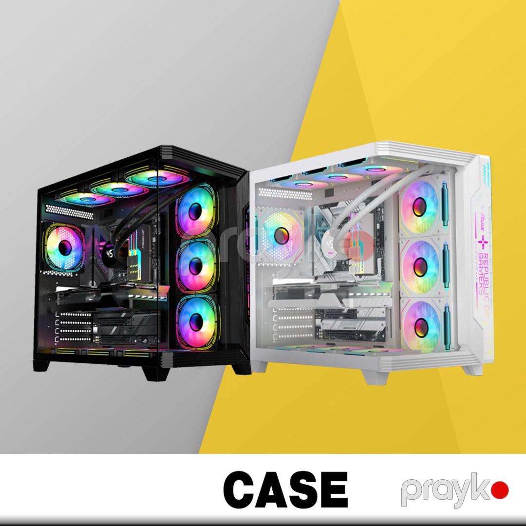 Gaming Case "Ruix Aerospace Ultra Rgb Aquarium ATX" — Elektronika, Bakı (2)