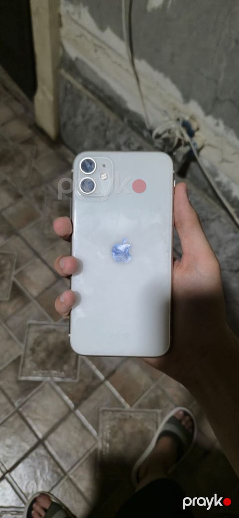 IPhone 11, 128 GB, Ağ, Barmaq izi, Simsiz şarj, Face ID