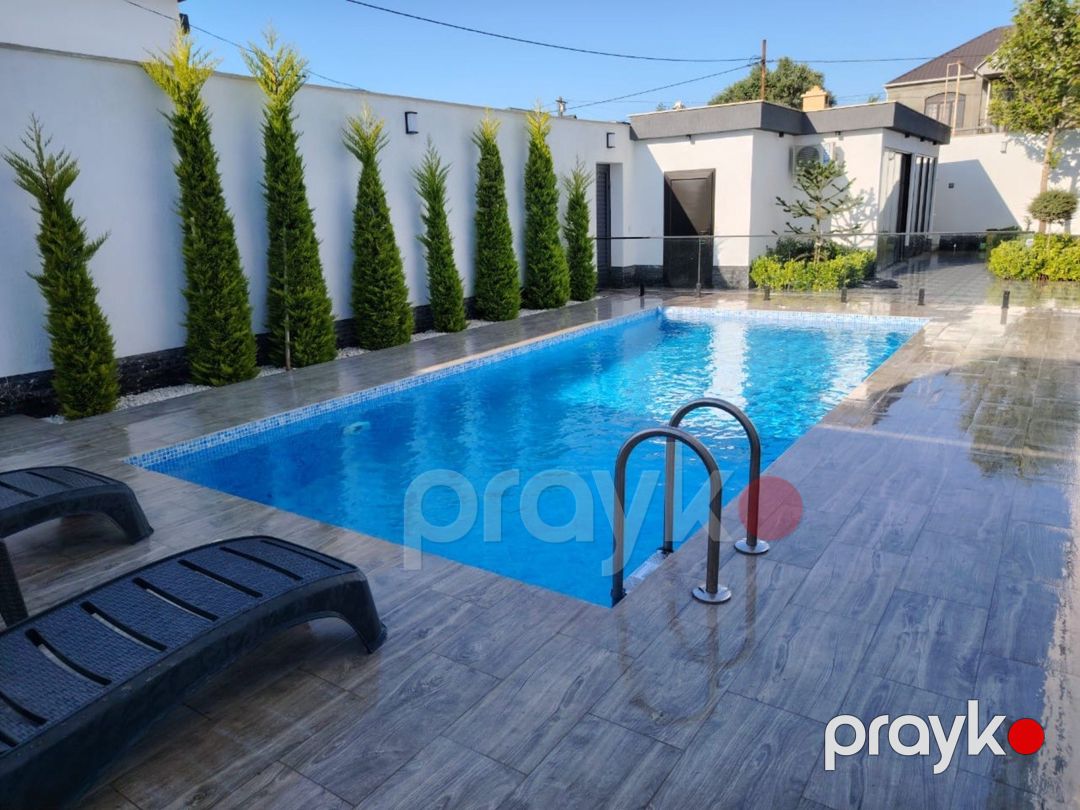 Satılır 6 otaqlı həyət evi/bağ evi 300 m² — Ev, villa, Bakı (4)