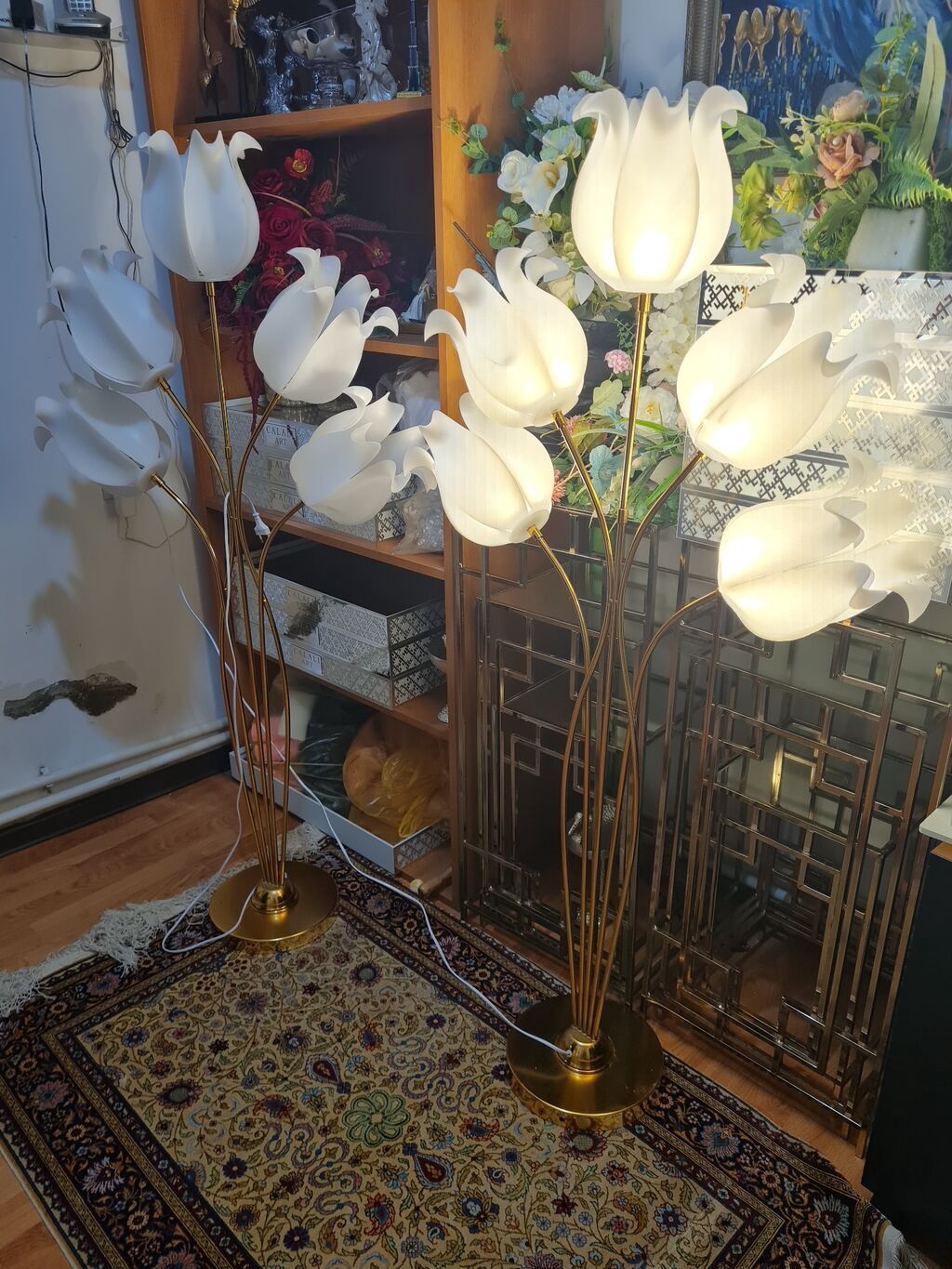 2 eded Gül Dekor lampa.2-3 defe seliqeli istifade olunub.Tecili — İşıqlandırma, Bakı (3)