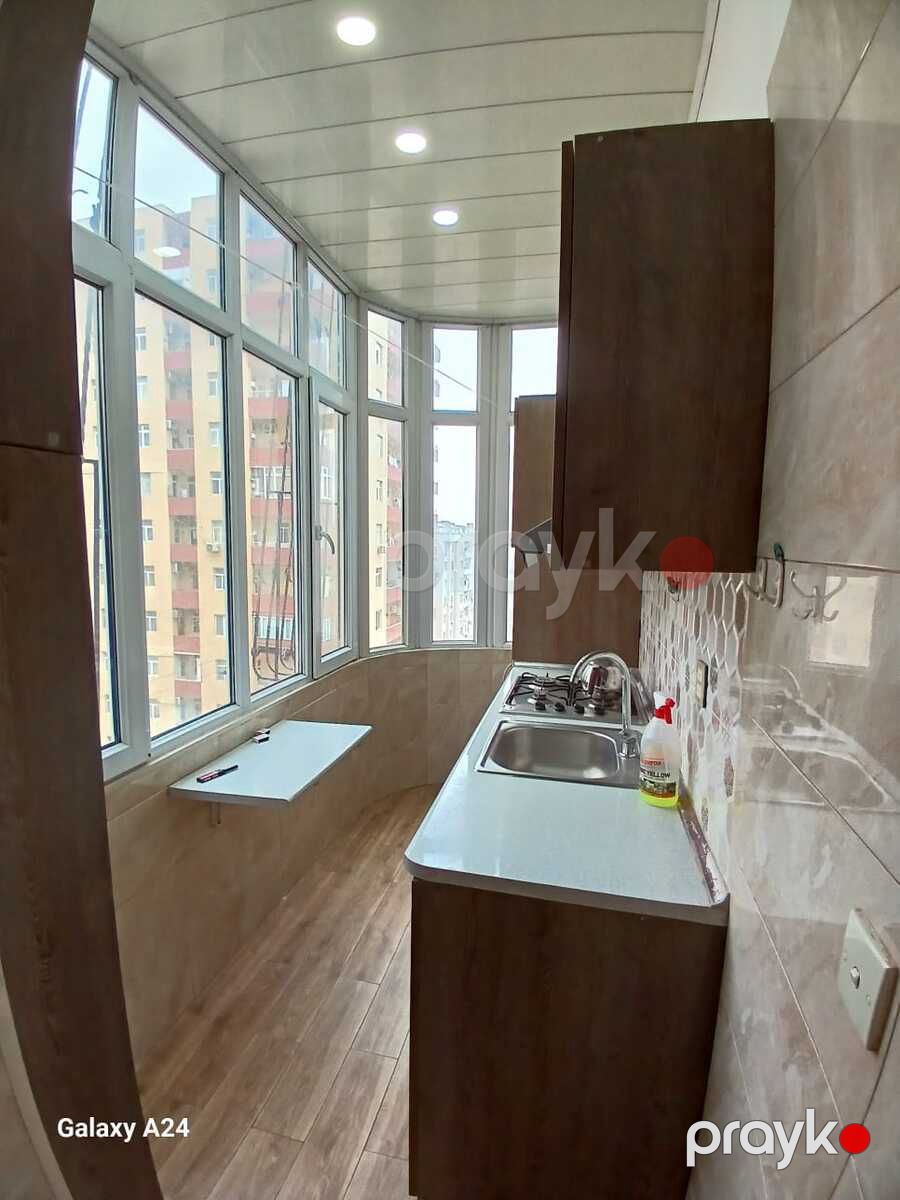 İcarəyə verilir 2 otaqlı yeni tikili 65 m² — Mənzil, Bakı (9)