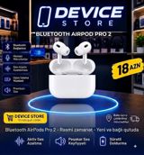 Bluetooth AirPods Pro 2 – premium səs və rahat istifadə üçün — Simsiz qulaqcıqlar