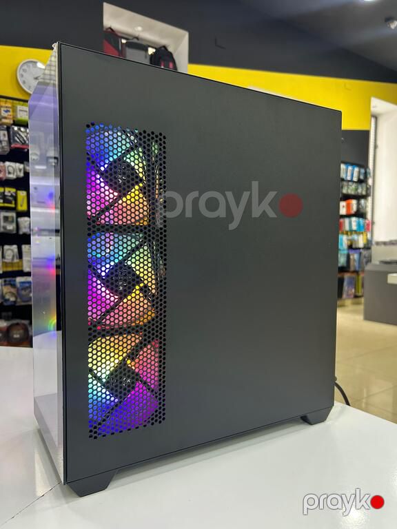 Gaming Case "Ruix Carnival 360 Aquarium (Black)" — Elektronika, Bakı (4)