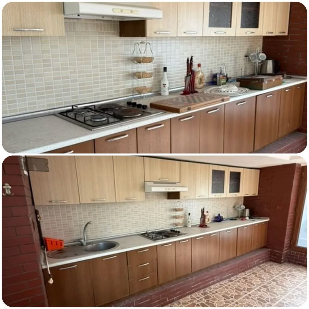 Mətbəx mebeli. Satılır 550 azn. Üzərində hərşeyi verilir ( qaz, moyka — Mebel, Qobu