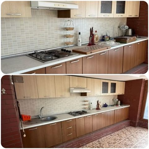 Mətbəx mebeli. Satılır 550 azn. Üzərində hərşeyi verilir ( qaz, moyka — ikinci el mebel satışı — Kitchen furniture